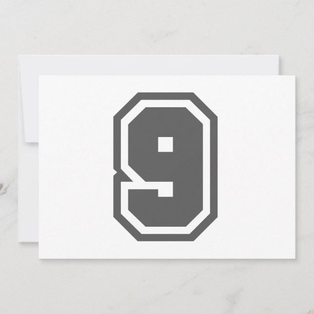 Carte Numéro 9 (Devant)