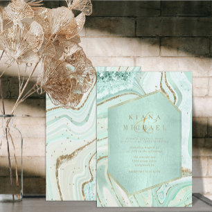 Carte Numéro de référence du Mariage d'agent Abstrait827