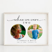 Numéro de tableau minimaliste moderne pour bébé