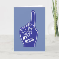 Numéro Un Doigt En Mousse De Bois