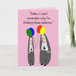 Carte Nun Anniversaire