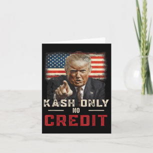 Carte Nur Kash Pas de crédit Donald Trump