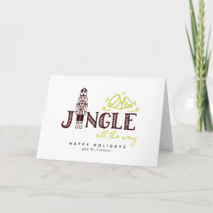 Carte Nutcracker Simple Holiday Card