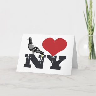 Carte NY Pigeon