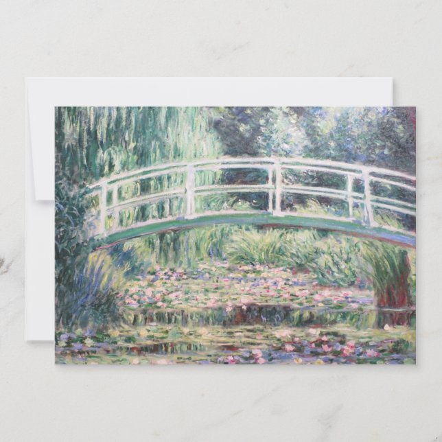 Carte Nymphéas | Claude Monet (Devant)
