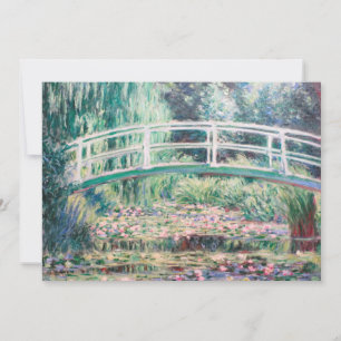 Carte Nymphéas   Claude Monet