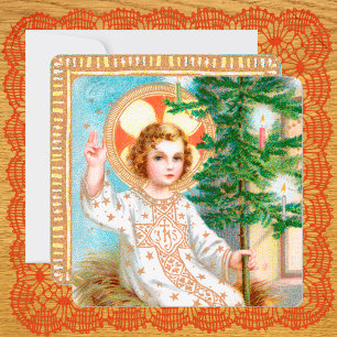 Carte O Come, O Come, Emmanuel (Détail) Carré Avent