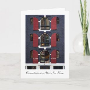 Carte Oak Tree Eyes - Félicitations pour New Home