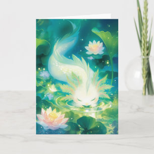 Carte Oasis Floral de l'Axolotl
