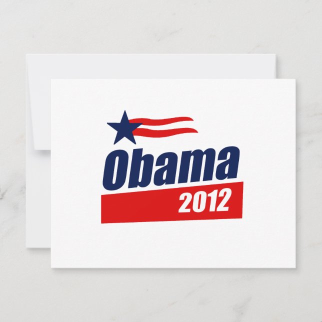 Carte Obama 2012 (Devant)