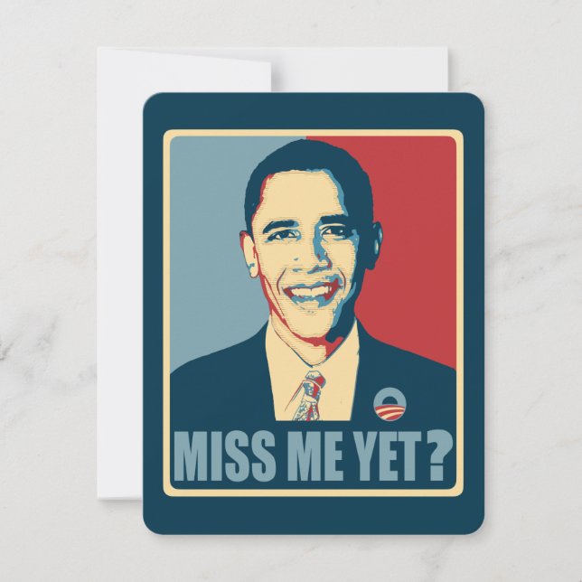 Carte Obama M'A Déjà Manqué ? (Devant)