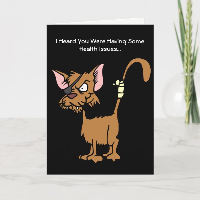 Carte Obtenez le puits bientôt de la salutation de chat (Devant)