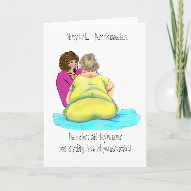 Carte Obtenez l'humour bon… (Devant)