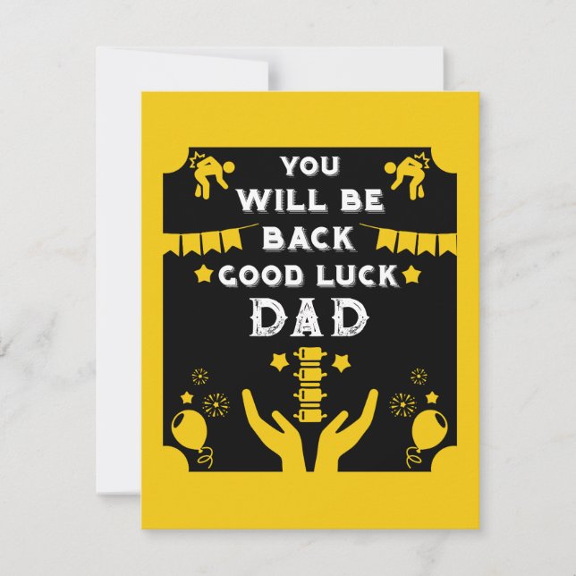 Carte Obtenez-vous bien après la chirurgie de retour (Devant)