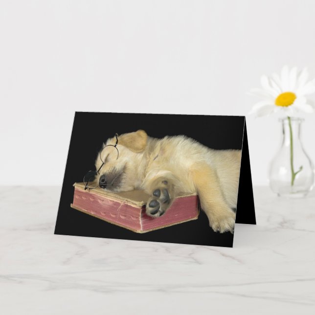 Carte Obtenir l'ancien Golden Retriever dans le livre (Petite plante)