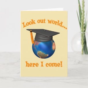 Carte Obtention du diplôme drôle