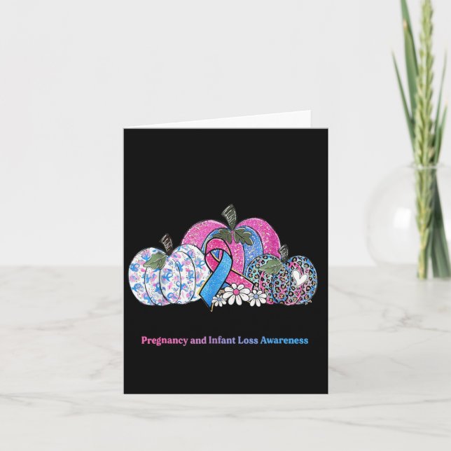 Carte October We Wear Nk &amp; Blue Pregnancy Infant Los (Devant)