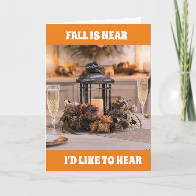 CARTE **OCTOBRE** VOUS SOUHAITE L'ANNIVERSAIRE ! (Devant)