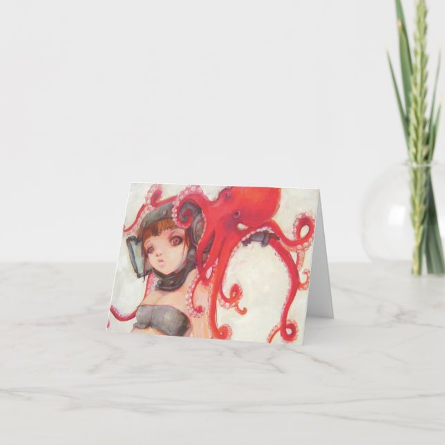 Carte Octogirl notecard (Devant)