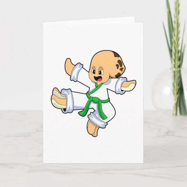 Carte Octopus dans les arts martiaux Karate (Devant)