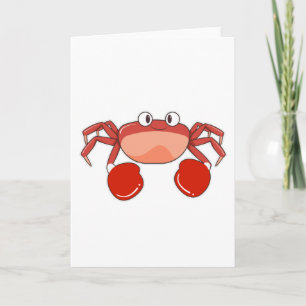 Carte Octopus en boîte avec gants de boxe