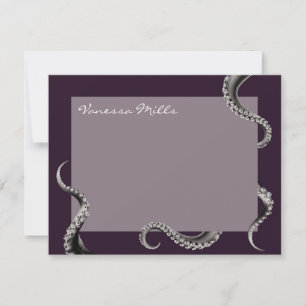 Carte octopus Purple Note