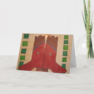 Carte Ode to Bakersfield - crayon et encre