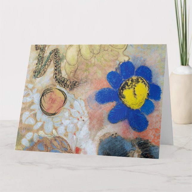 Carte Odilon Redon - Flore Sous-Marine (Devant)