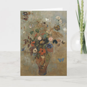 Carte Odilon Redon, Still Life w. Fleurs, fête des mères