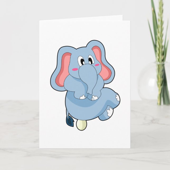 Carte Oeuf éléphant (Devant)