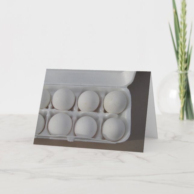 Carte Oeufs blancs (Devant)