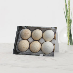 Carte Oeufs de Turquie