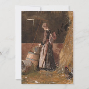 Carte Oeufs frais   Winslow Homer