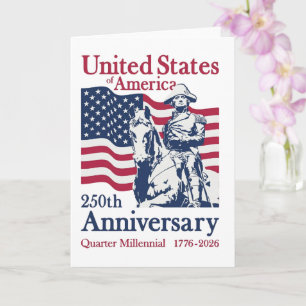Carte Œuvre d'art commémorative du 250e anniversaire des