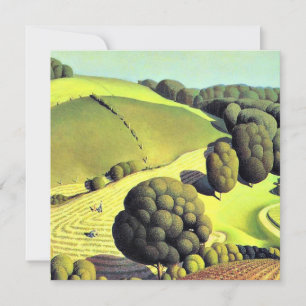 Carte Oeuvre de Grant Wood, Young Corn