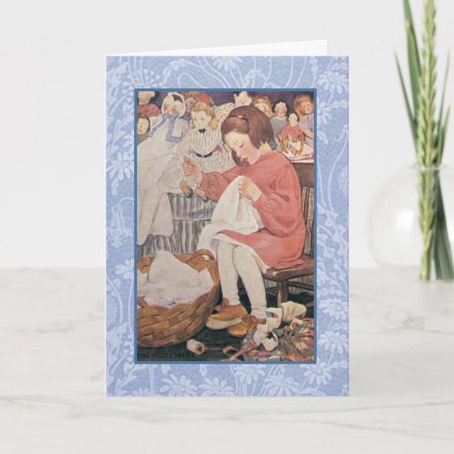 Carte OEuvre de Jessie Wilcox Smith. (Devant)