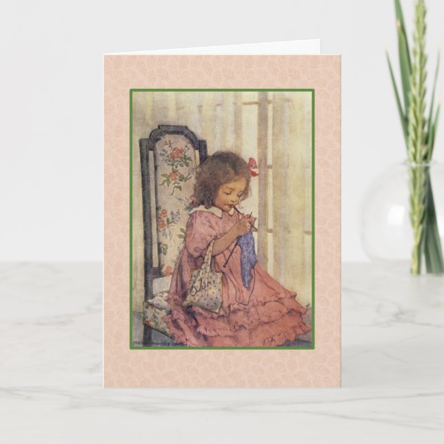 Carte OEuvre de Jessie Wilcox Smith. (Devant)
