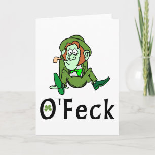 Carte O'Feck Funny Irish