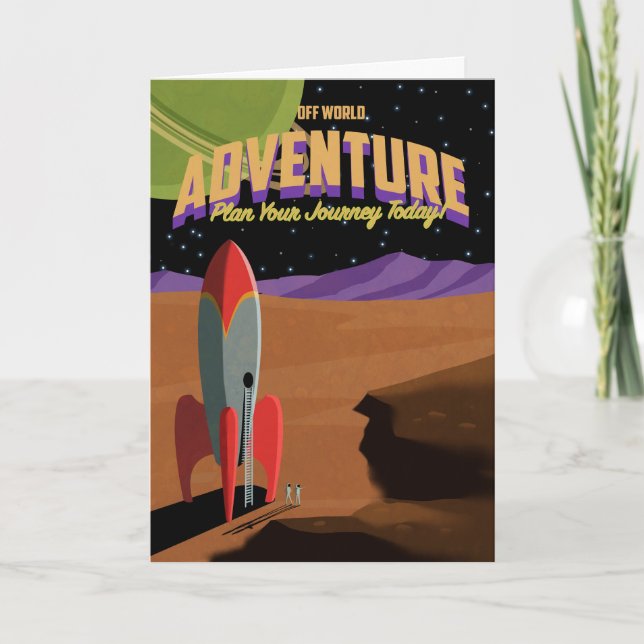 Carte Off World Adventure (Devant)