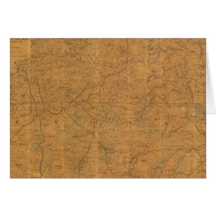 Carte officielle de l'État du Tennessee par Lloyd