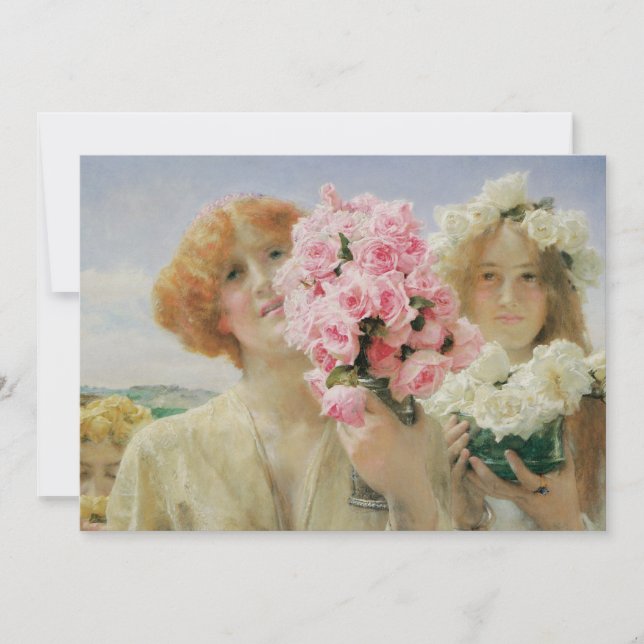 Carte Offre d'été par Sir Lawrence Alma-Tadema (Devant)