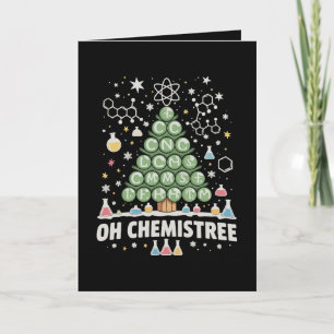 Carte Oh Chemistree Tableau Périodique Chimie Noël