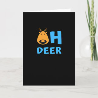 Carte Oh Deer Retro Holiday Vibe 