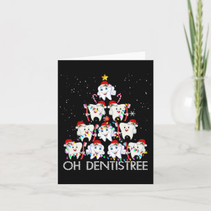 Carte Oh Dentistree Fun Xmas Noël Dentistree Dentiste