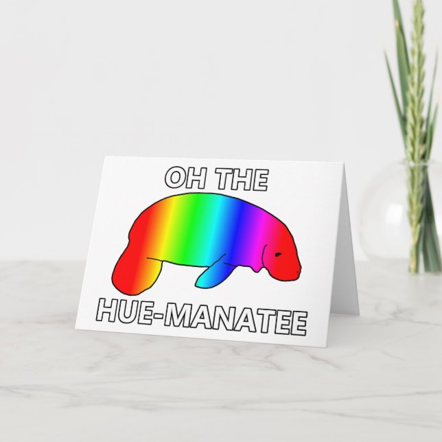 Carte Oh le HUE-MANATEE (Devant)