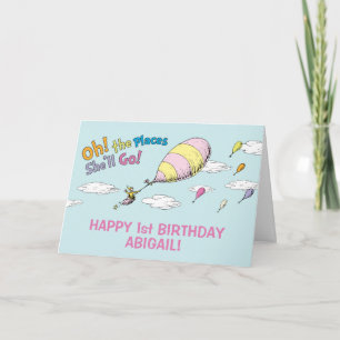 Carte Oh, Les Endroits Où Elle Va ! - Premier anniversai
