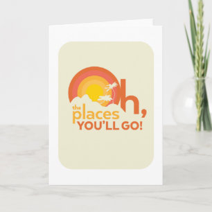 Carte Oh, Les Endroits Où Tu Vas Aller ! Typographie du 