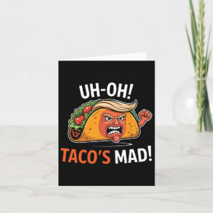 Carte Oh oh Taco's Mad ! - Trump face à l'orange Tacos