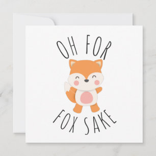 Carte Oh pour Fox Sake