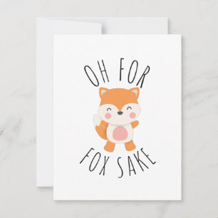Carte Oh pour Fox Sake